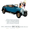 1927 Buick Roadster with Rumble Seat Ad (January, 1927)
