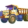 МАЗ-525 (1950-1959 гг.): Первый отечественный карьерный самосвал - Рисунок Эдуарда Молчанова