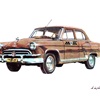 ГАЗ-М21А (1957-1962): Рисунок Михаила Петровского