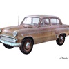 Москвич-407 (1956-1958): Рисунок Михаила Петровского