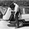 НАМИ-А50 «Белка» (1955) - Такой вход в автомобиль был, конечно, оригинальным и с точки зрения компоновки рациональным, но вряд ли практичным
