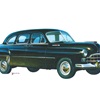 ГАЗ–12 ЗИМ, 1950–1959 – Рисунок А. Захарова / Из коллекции «За рулём» 1982-6