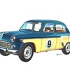 Москвич–407, 1958–1963 – Рисунок А. Захарова / Из коллекции «За рулём» 1980-8