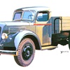 ЯГ–7 (Опытный образец), 1939 – Рисунок А. Захарова / Из коллекции «За рулём» 1984-8