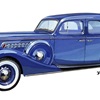 ЗИС–101, 1937–1939 – Рисунок А. Захарова / Из коллекции «За рулём» 1983-8