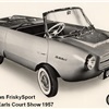 Frisky Sport (1957) - Earls Court Motor Show'57