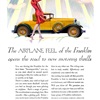 Franklin Coupe Ad (March-May, 1929): Illustrated by Elmer Stoner
