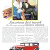 Franklin Airman Limited Ad (August, 1928): Sedan Seven Passengers - Illustrated by Raymond Thayer(?)
