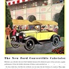 Ford Model A Convertible Cabriolet Ad (June/April, 1930): The New Ford Convertible Cabriolet