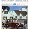 Ford Model A Three-Window Fordor Sedan Ad (November/October, 1930): Colors That Match the Season's Mode