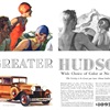 The Greater Hudson Five-Passenger Club Sedan Ad (June, 1929): Illustrated by Karl Godwin
