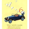 Wills Sainte Claire Six Roadster Ad (September, 1926)