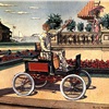 1899 Locomobile - Illustrated by Leslie Saalburg