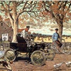 1901 Packard - Illustrated by Leslie Saalburg