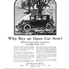 Essex Coach Ad (October, 1922) – Illustrated by Roy Frederic Heinrich – Why Buy an Open Car Now?