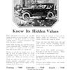 Essex Touring Ad (May, 1923) – Illustrated by Roy Frederic Heinrich – Know Its Hidden Values