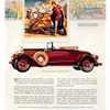 Packard Eight Convertible Coupe Ad (March–April, 1928) – Years before the Christian Era it was a slave's duty to lubricate each chariot for the Public Games in the Roman Circus