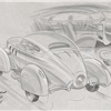 1936 TESLA MODEL C (TESLA MODEL S) – Очень стильная фантазия о том, как выглядела бы некая Tesla Model C в 1936 году.