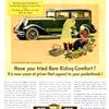 Hudson Eight Standard Sedan Ad (May, 1931) - Have you tried Rare Riding Comfort?