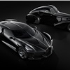 Bugatti La Voiture Noire (2019) and Bugatti Type 57 SC Atlantic