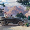 1924 Chrysler: The Open Road Invites Settlement - Illustrated by Harry Anderson