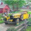 1930 Ruxton Roadster: Barn Antiques - Illustrated by Harry Anderson