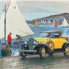 1932 Chevrolet Sport Roadster: A Good Freeze and a gentle breeze - Illustrated by Harry Anderson