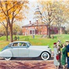 1933 Pierce Silver Arrow: The Maryland State House - Illustrated by Harry Anderson