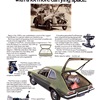 Ford Pinto Runabout Ad (July–August, 1973) - The Pinto Runabout. It's the rugged Model A all over again, with a lot more carrying space.
