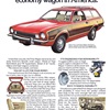 Ford Pinto Wagon with Squire Option Ad (1973) - Three basic reasons why the Pinto Wagon is the best-selling economy wagon in America.