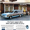 Ford Pinto Wagon with Squire Option Ad (1973–1974) - Our basic wagon idea: little cash and lots of carry
