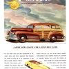 Pontiac Deluxe Station Wagon and Convertible Coupe Ad (August, 1946): A Fine New Value and Fine Old Name