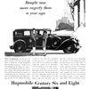 1929 Hupmobile Century Six and Eight Ad (December, 1928): Bought now more eagerly than a year ago