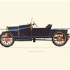 1910 Bugatti Type 13 - Illustrated by Hans A. Muth