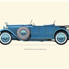 1926 Hispano Suiza 6 B Phaeton - Illustrated by Hans A. Muth