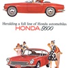 Honda S600 Coupe and Convertible Ad (1965)