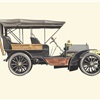 1904 Fiat 24/32 HP - Illustrated by Pierre Dumont