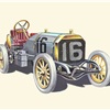 1906 Locomobile 'Old 16' - Illustrated by Pierre Dumont