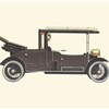 1909 Lanchester 28 HP - Illustrated by Pierre Dumont