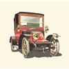 1911–1912 Clement Bayard 8 HP - Illustrated by Pierre Dumont