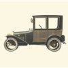 1913 Peugeot Bébé 6 HP - Illustrated by Pierre Dumont