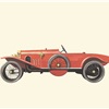 1921 G.N. Alias Salmson - Illustrated by Pierre Dumont