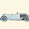 1921 Hispano-Suiza 37.2 HP - Illustrated by Pierre Dumont