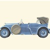 1925 Cadillac V-8 Don Lee Coachworks - Illustrated by Pierre Dumont