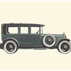 1926 Daimler 25/85 HP - Illustrated by Pierre Dumont