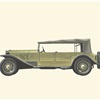 1926 Lancia Lambda - Illustrated by Pierre Dumont