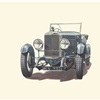 1926 Sunbeam - Illustrated by Pierre Dumont
