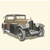 1926 Voisin - Illustrated by Pierre Dumont