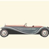 1927–1933 Bugatti Type 41 (Royale) - Esders Roadster - Illustrated by Pierre Dumont