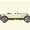 1927 Buick 20/60 HP - Illustrated by Pierre Dumont